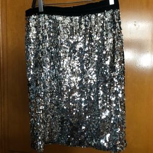 Sequin skirt
